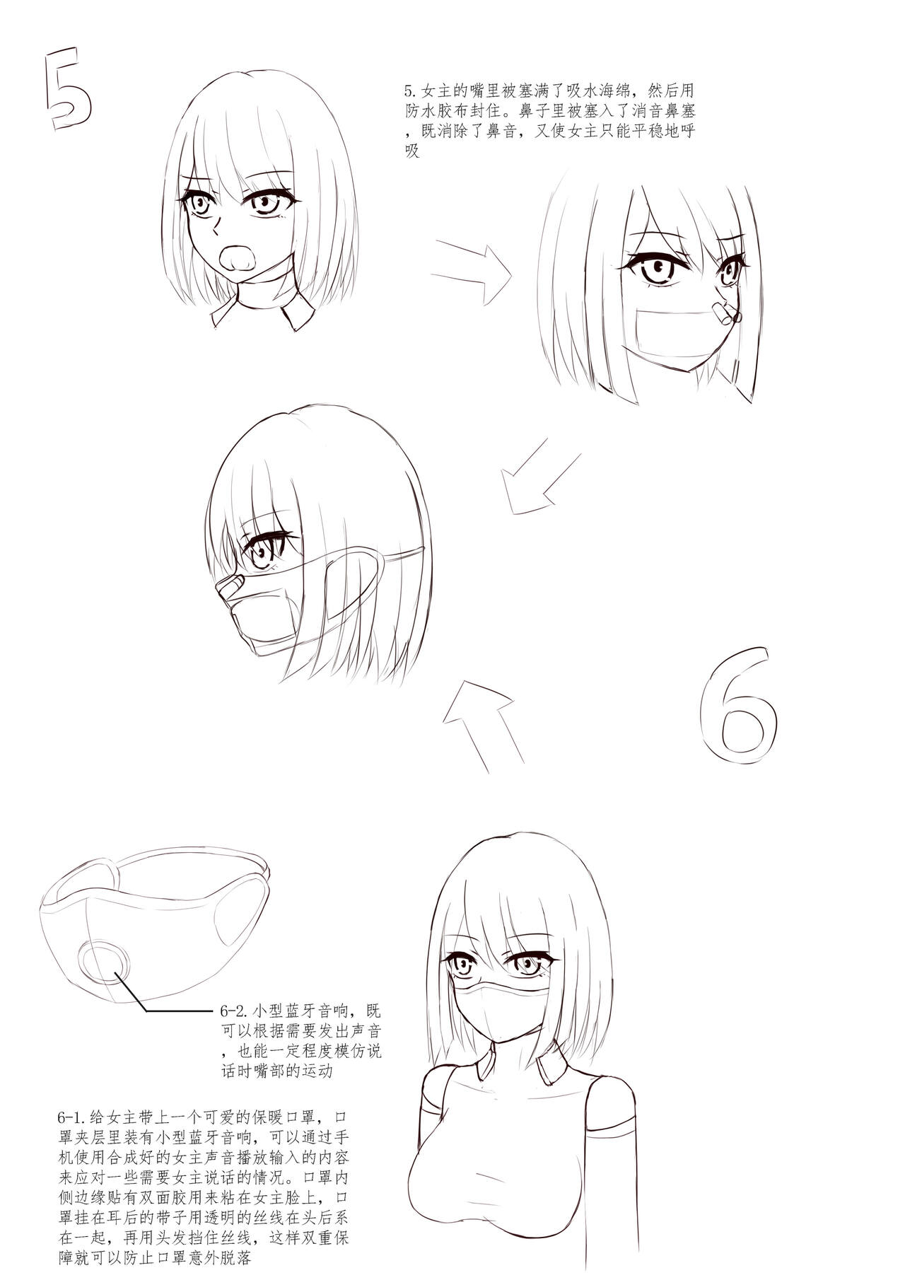 [没想好君] 伪装拘束 (連載中)