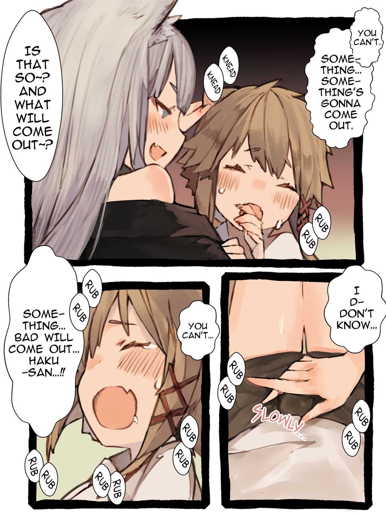 [けもみん之助] キィとハク [英訳]