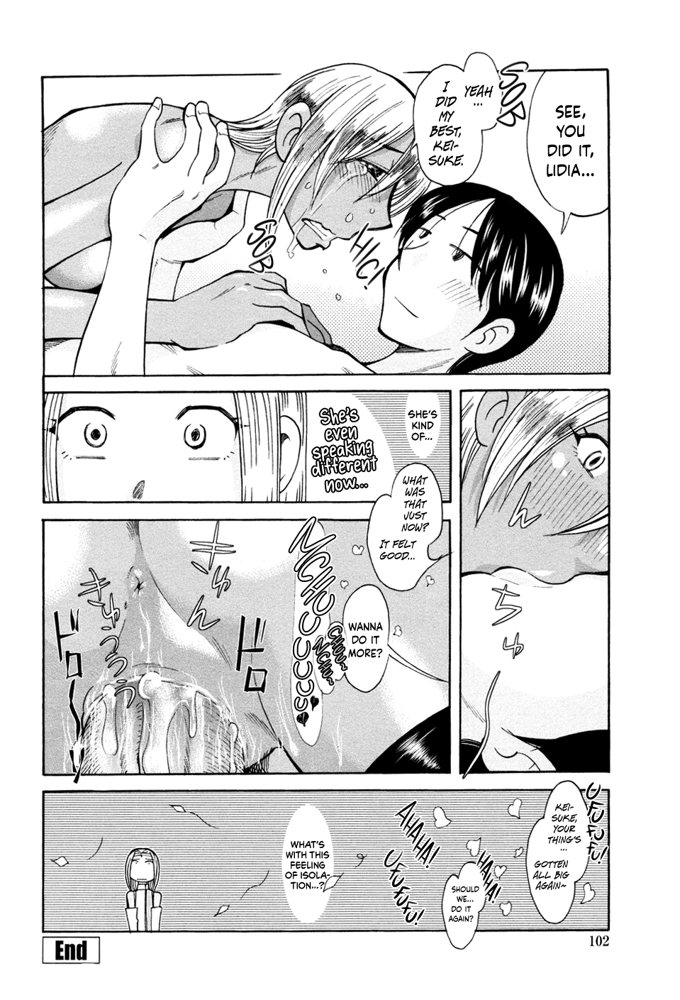 [尾野けぬじ] ラブでれ 第1-6話 [英訳]