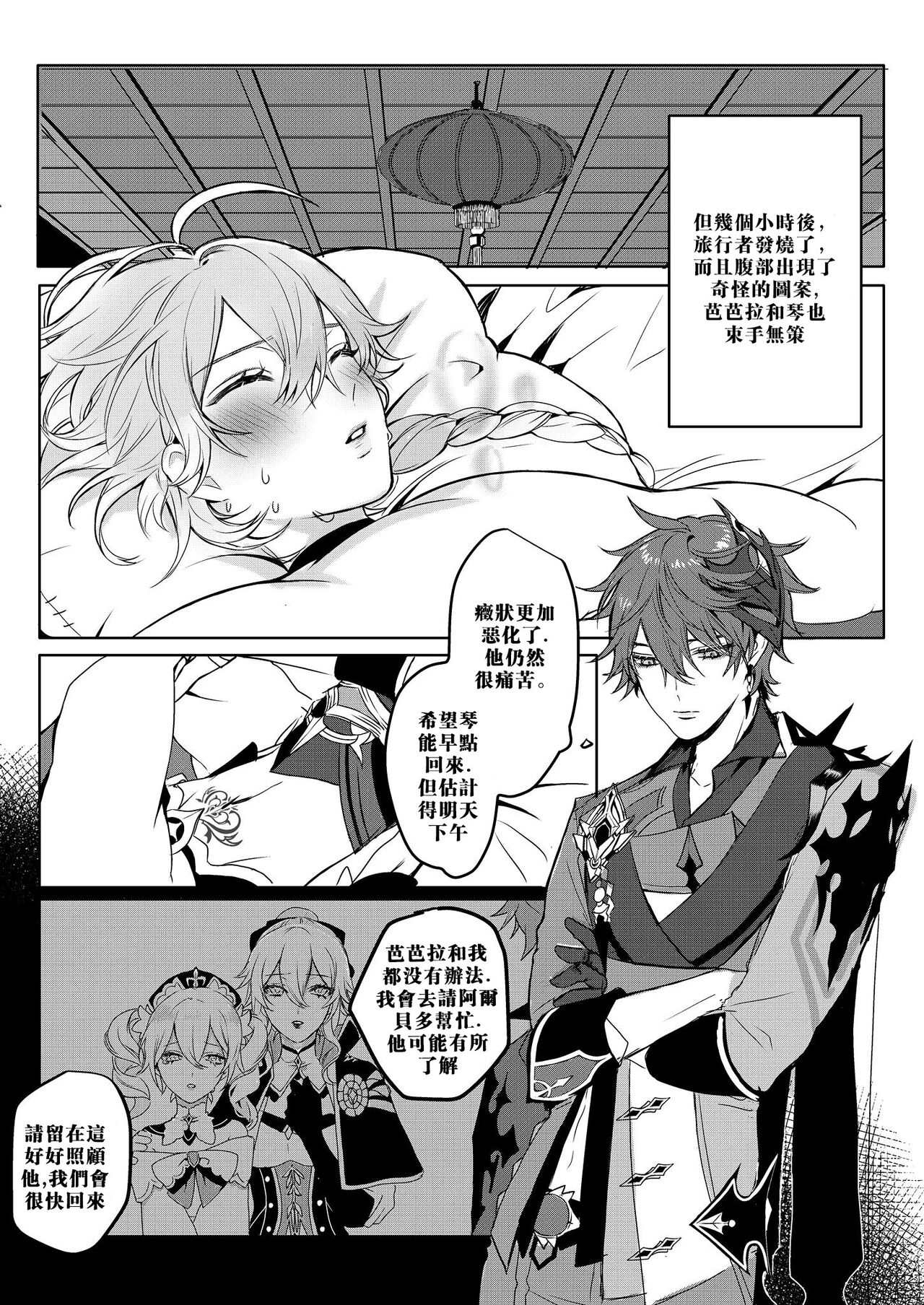 [PCrow] Sweet Fever (原神)[中国翻訳]