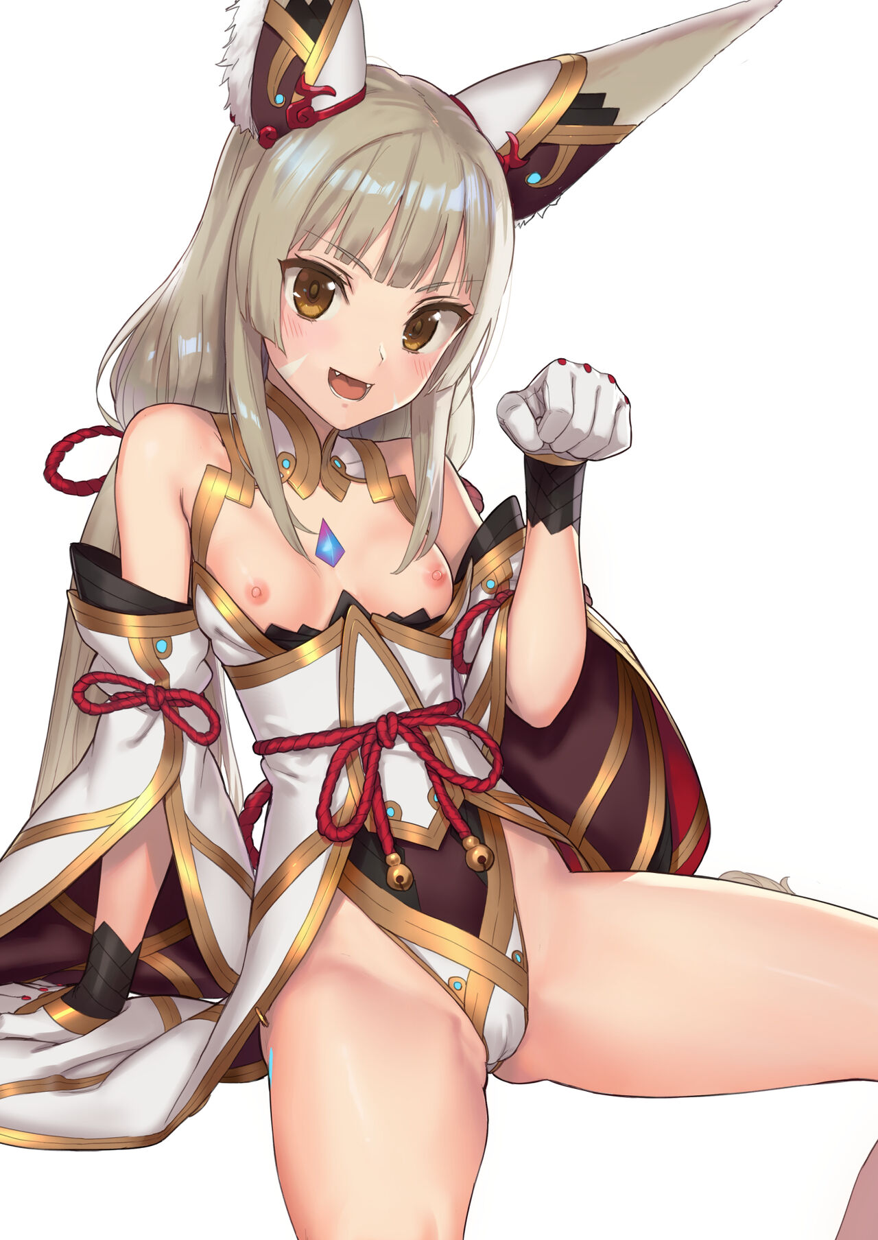 [アジサイデンデン (川上六角、小鳥遊レイ)] ニアのおしりで癒され本 (ゼノブレイド2) [中国翻訳] DL版]