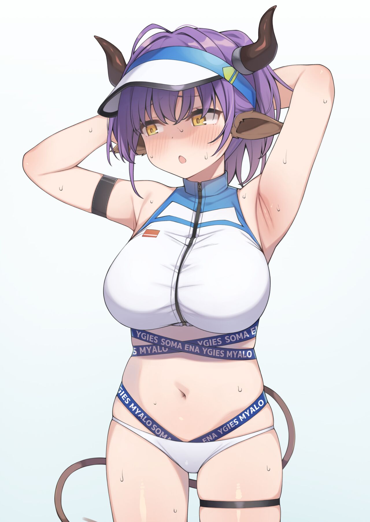 [Moo] シデロカに捕まってしまった時の妄想絵 (アークナイツ)