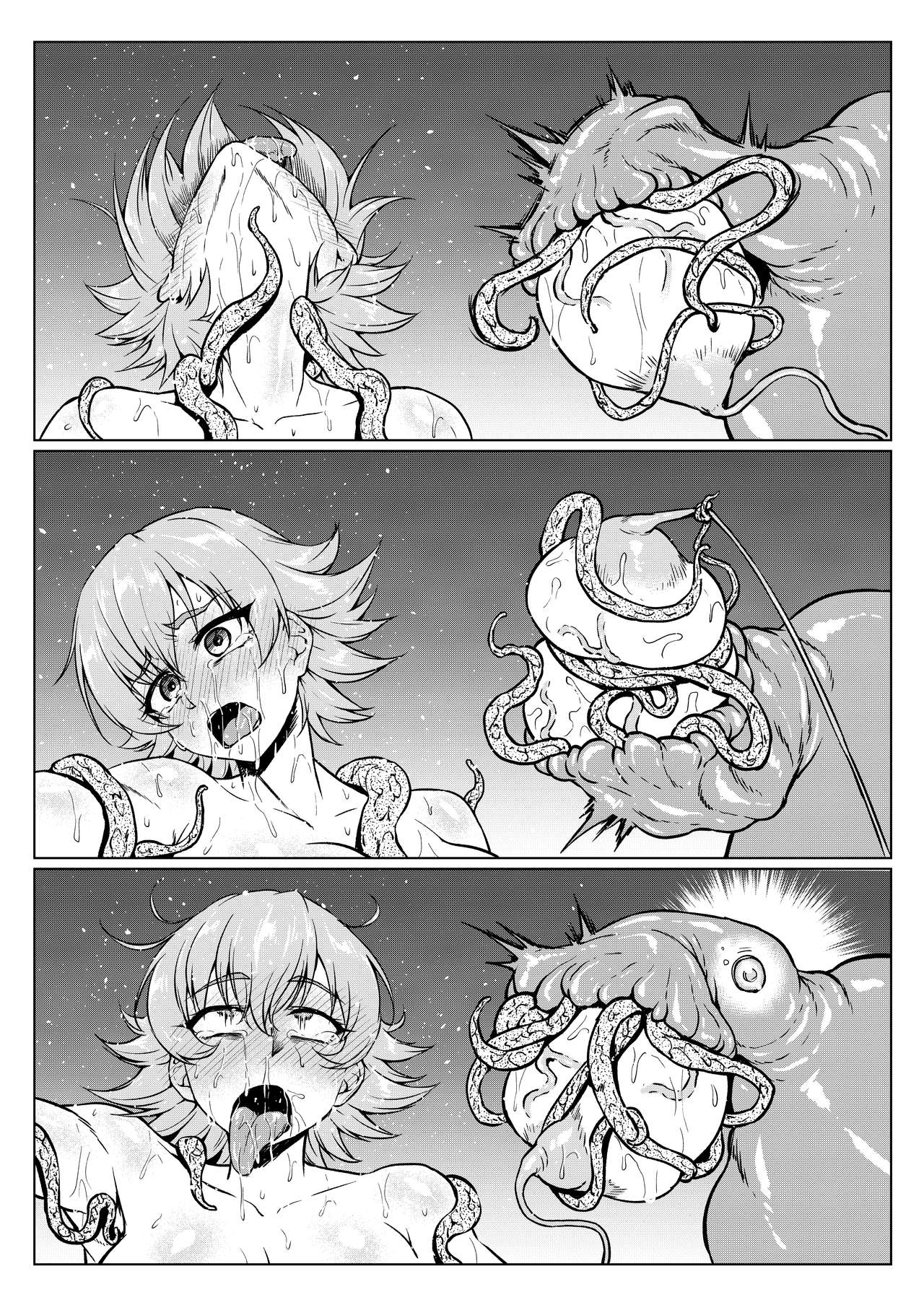 細い触手とさくらちゃん (Fantia)