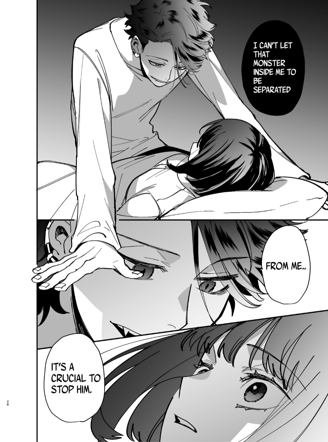 [梅ねぎ大明神 (うめこっぺ)] 猫かぶり吸血鬼に骨の髄まで食べ尽くされる [英訳] [DL版]