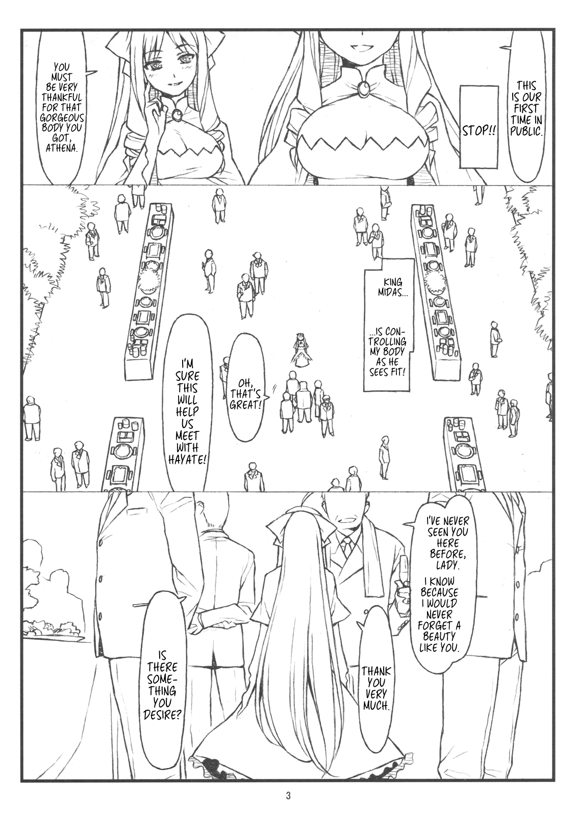 (C83) [bolze. (rit.)] Midas' Gold (ハヤテのごとく!) [英訳]