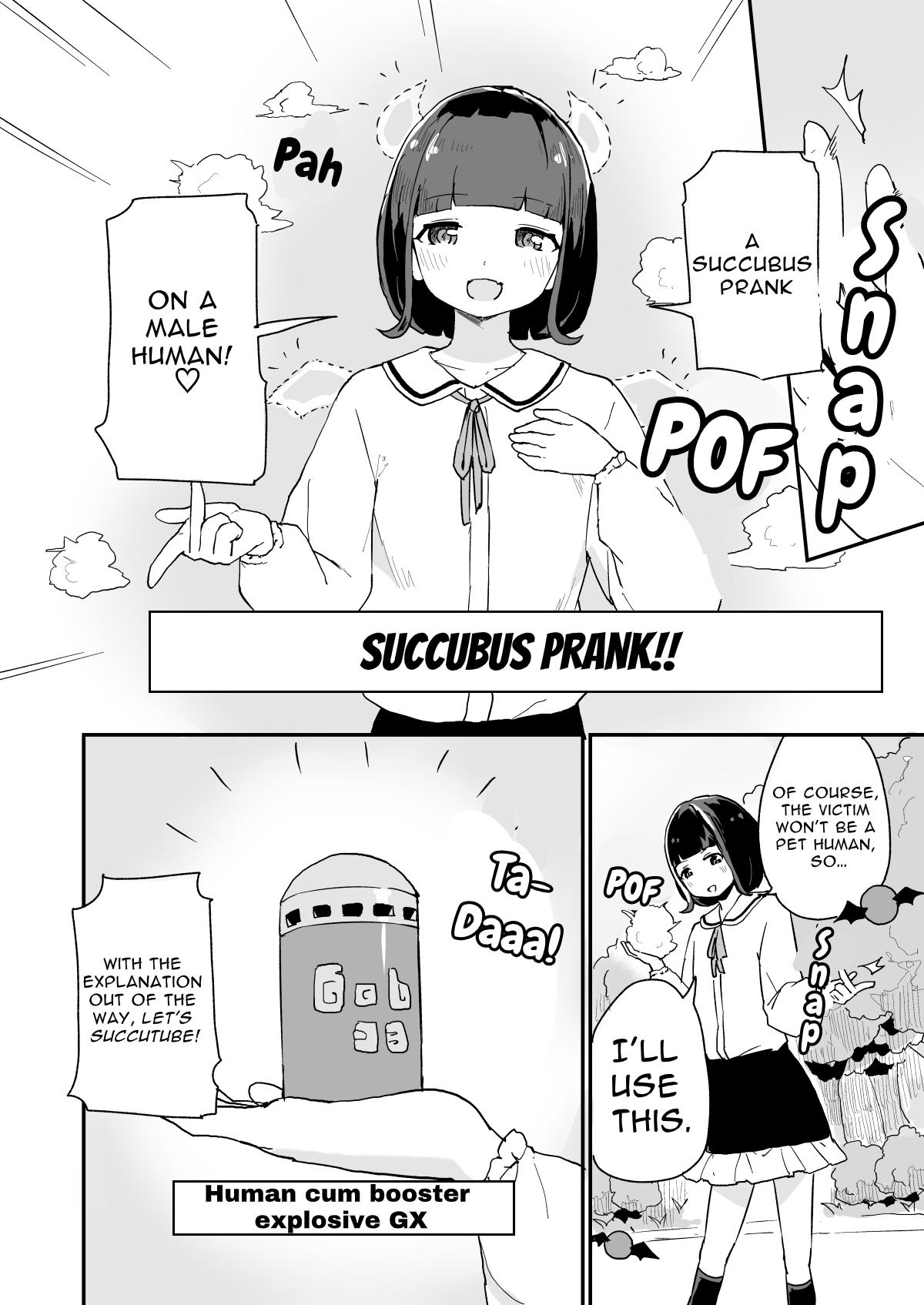 [ころもたけ] 人間の女の子になりおっさんハメる♡ サキュバスでした♡ [英語]