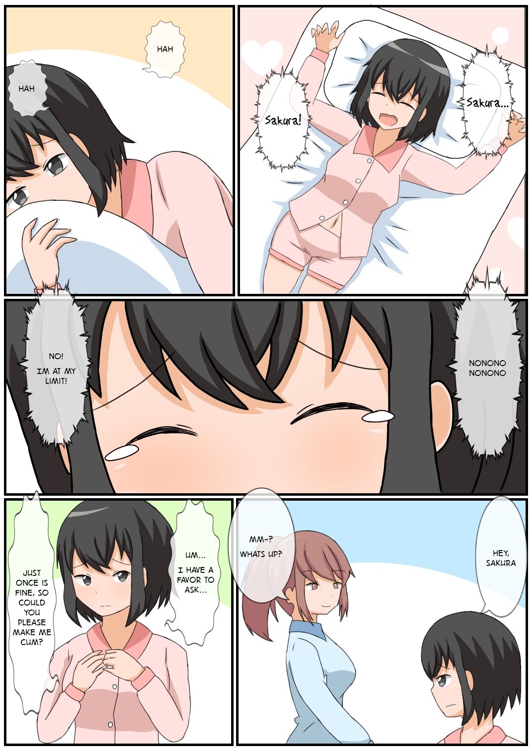 [あーくもすら] おなにー禁止生活!?えっち好きのJKが貞操帯で絶頂管理された結果… [英訳]