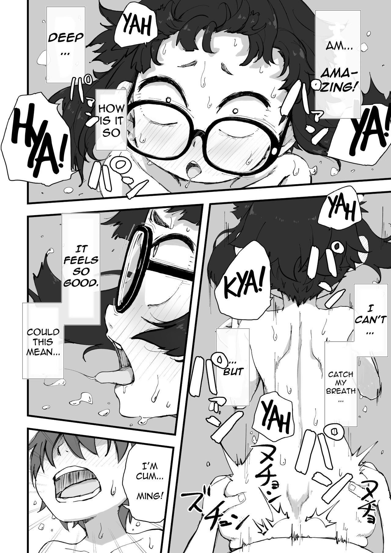 [かめきりん] 僕は漫研専属ヌードモデル 2 SEX合宿編 [英訳]