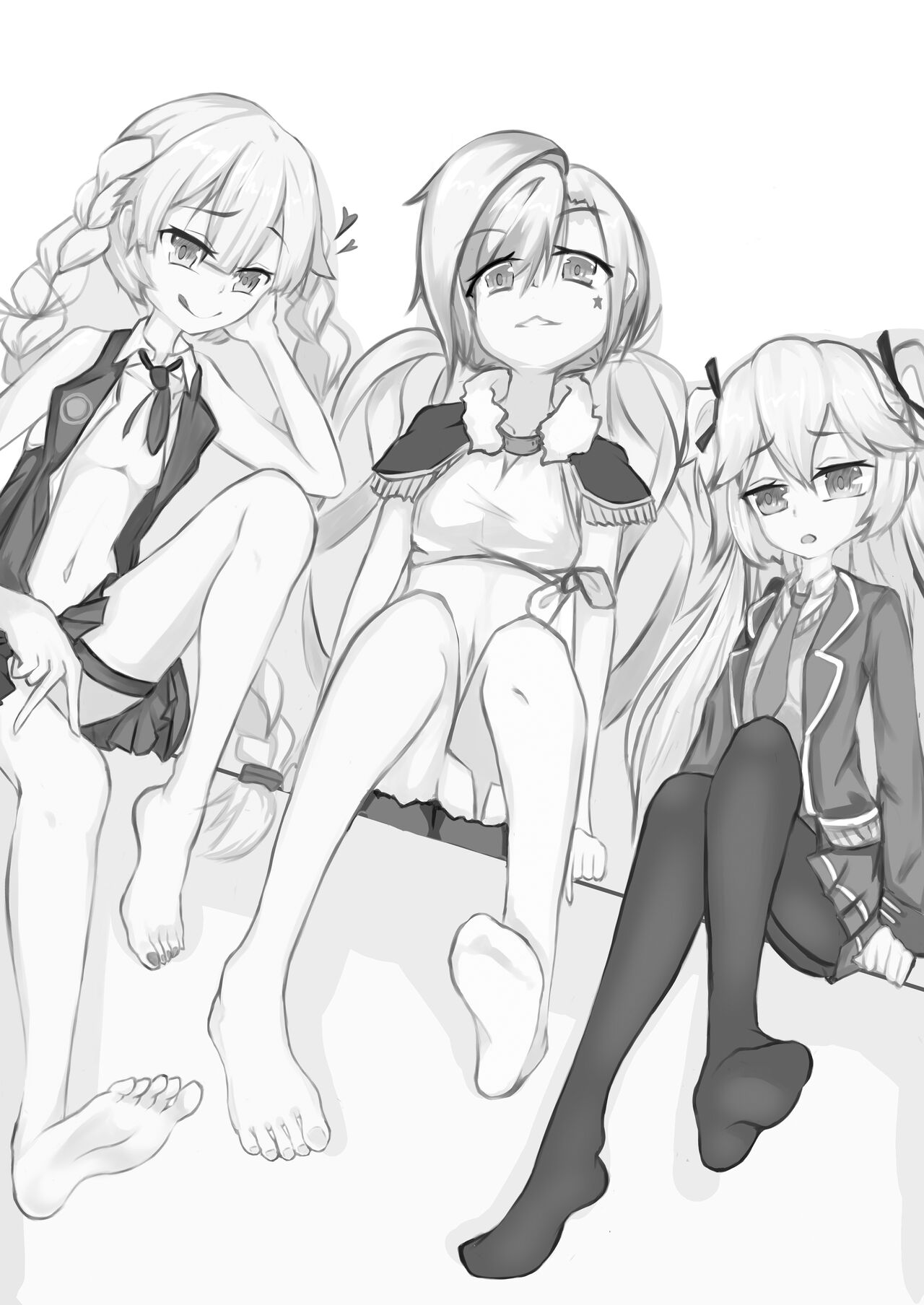 [金幼日 (みあるみ)] 戦術人形の足に負けたいっ! (少女前線) [中国翻訳] [DL版]