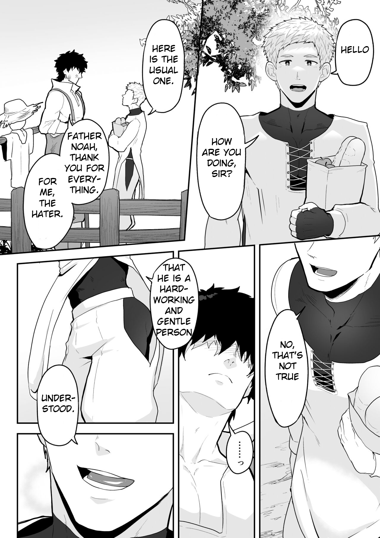 [PULIN鍋 (kakenari)] 農夫と神父 [英訳] [DL版]