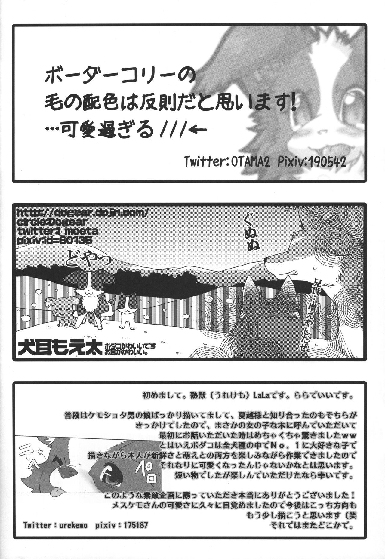 (関西!けもケット3) [っぽいの! (よろず)] ボダ婚