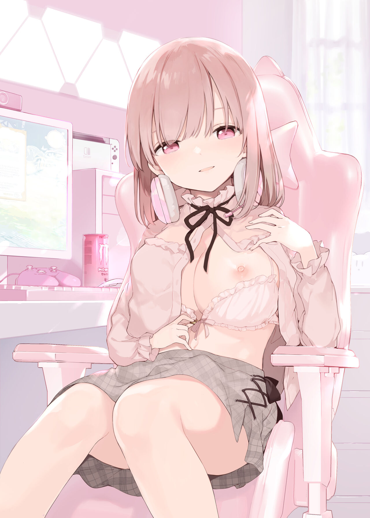 [富士やま] 漫画#ゲームと彼女 [英語]