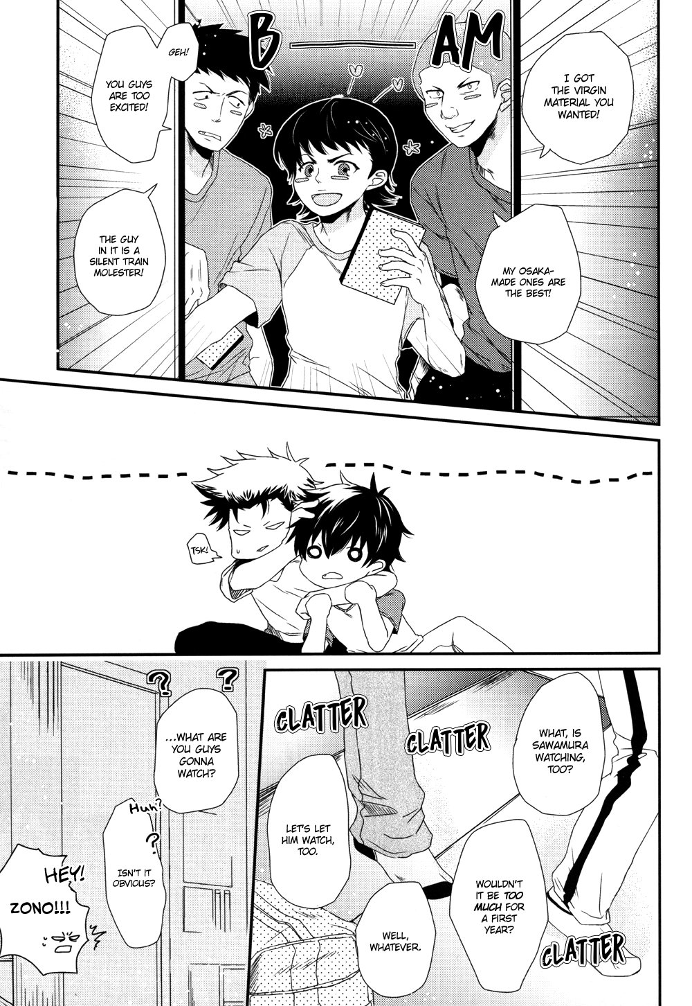 (C88) [CHEEKY! (河瀬)] ヴァージンキラー(仮) (ダイヤのA) [英訳]